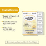 CGN Lactobif 5 Probiotic 60 Veggie Capsules