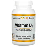 CGN Vitamin D3 (5,000 IU) Fish Gelatin Softgels