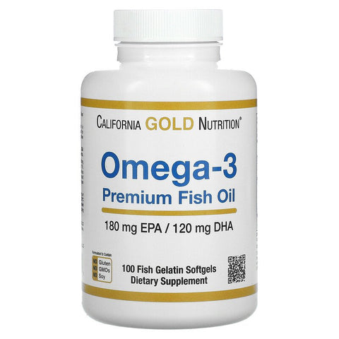 CGN Premium Fish Oil 100 Gelatin Softgels