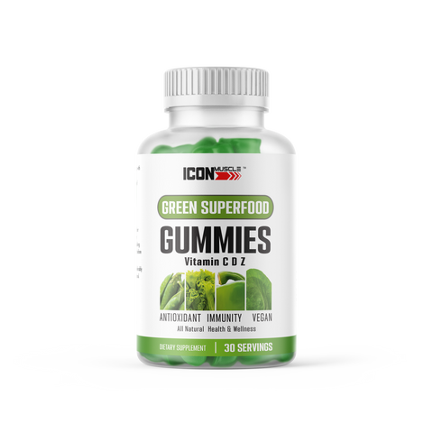 Icon Muscle Green Superfood Gummies