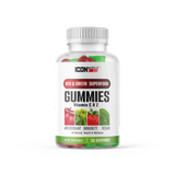 Icon Muscle Red + Green Superfood Gummies (variety pack)